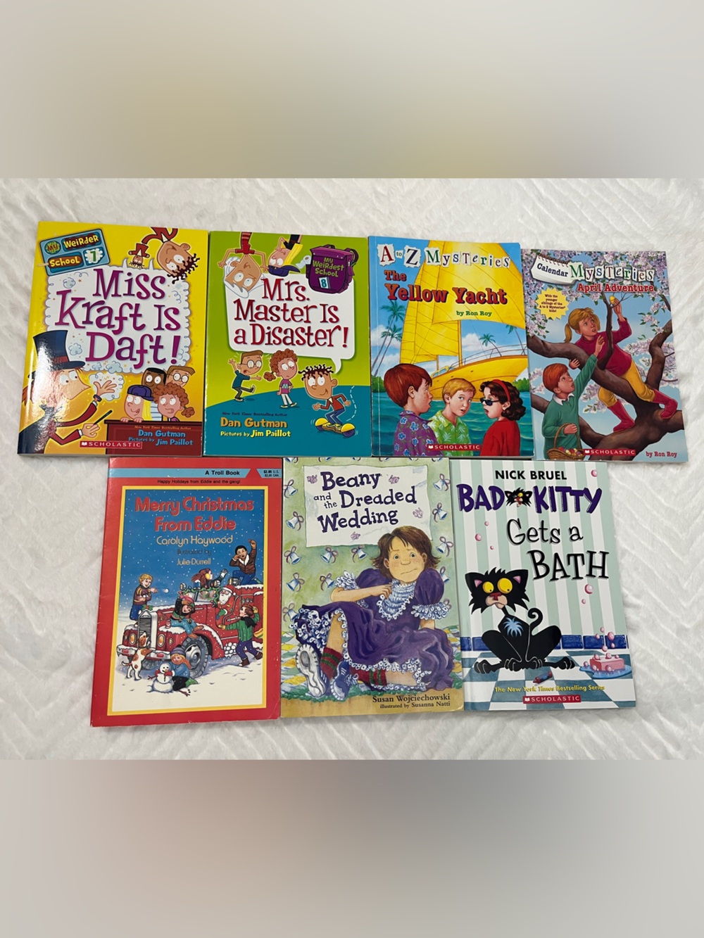 Kids Easy Chapter Book Lot Bundle Girls Girl elementary